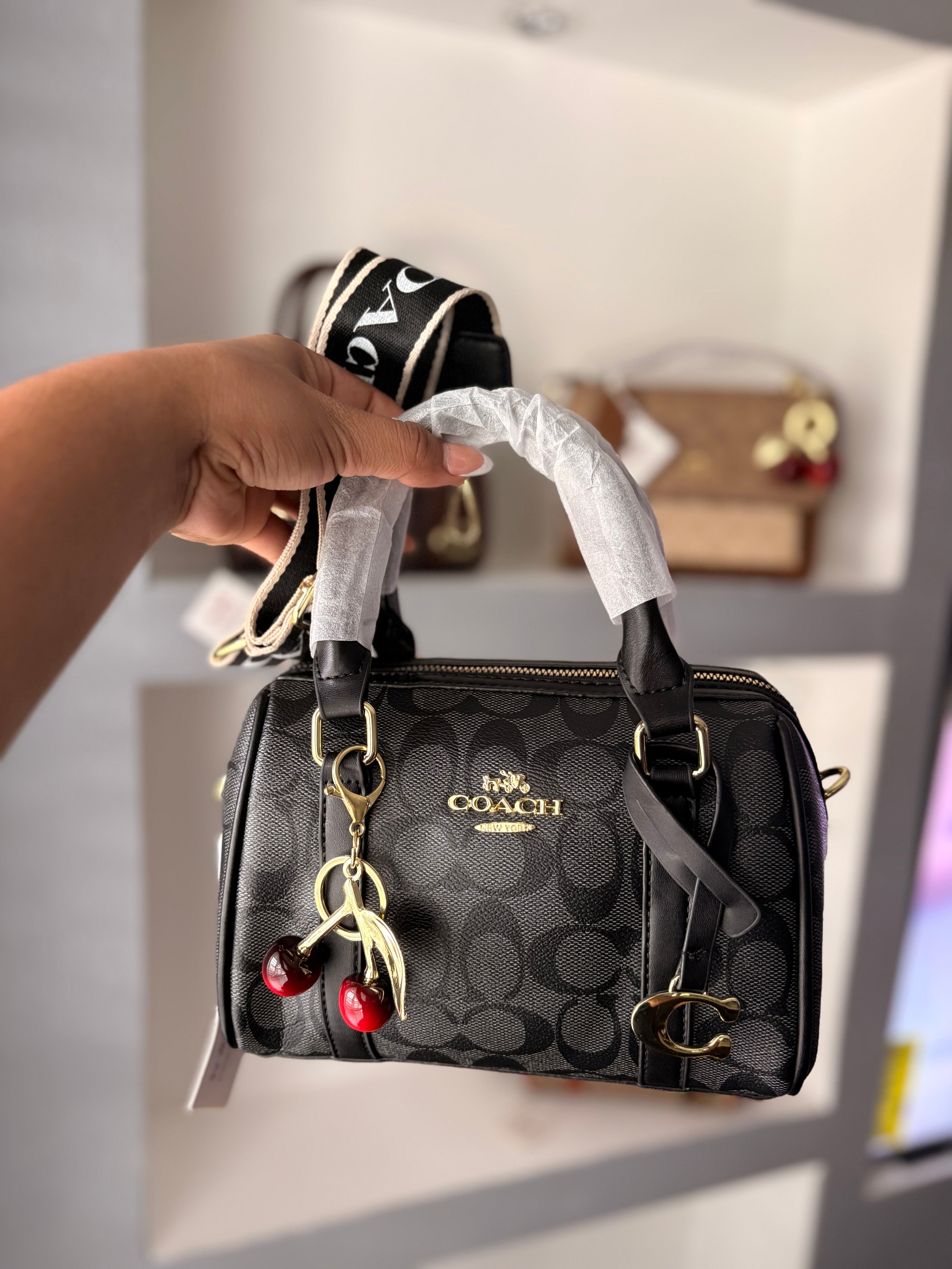✨ Gigi Noir Cherry Bag ✨
